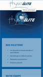 Mobile Screenshot of physioelite.net